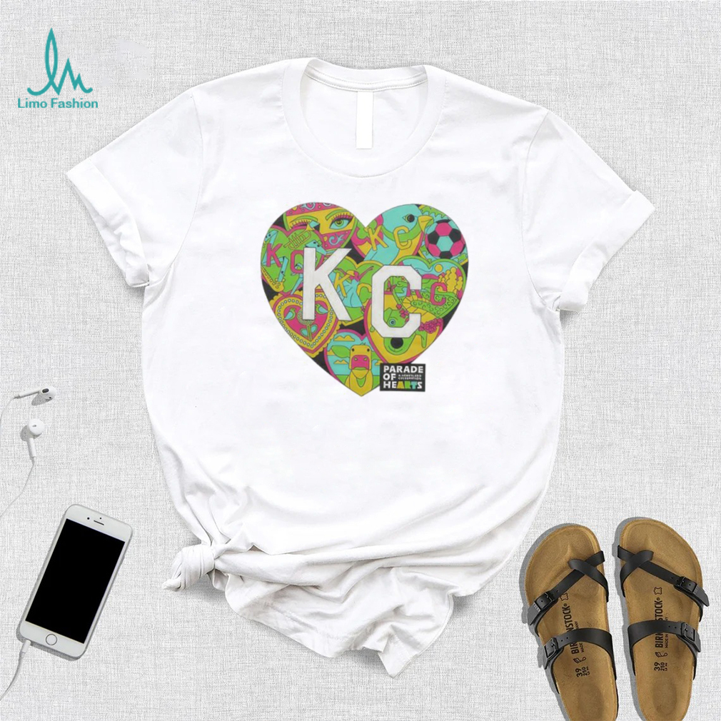 Parade of hearts KC vintage shirt Parade of hearts KC vintage shirt