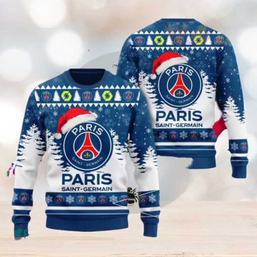 Paris Saint Germain PSG 3D Christmas Sweater 2023