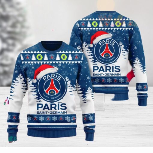 Paris Saint Germain PSG 3D Christmas Sweater 2023