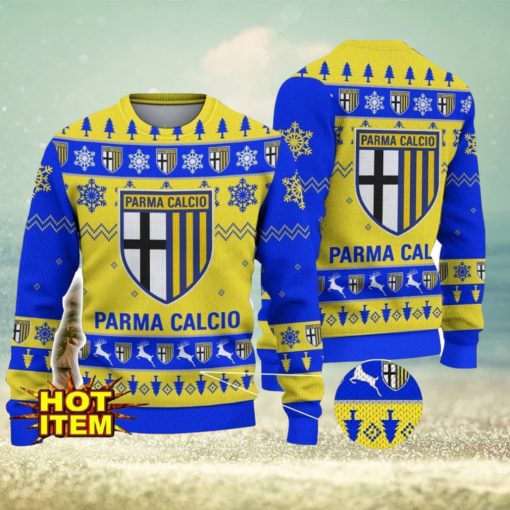 Parma Calcio 1913 Team Football Lega Serie A Ugly Christmas Sweater Christmas Gift