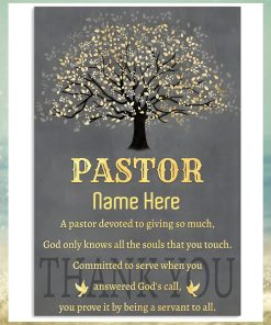 Pastor Vertical Poster