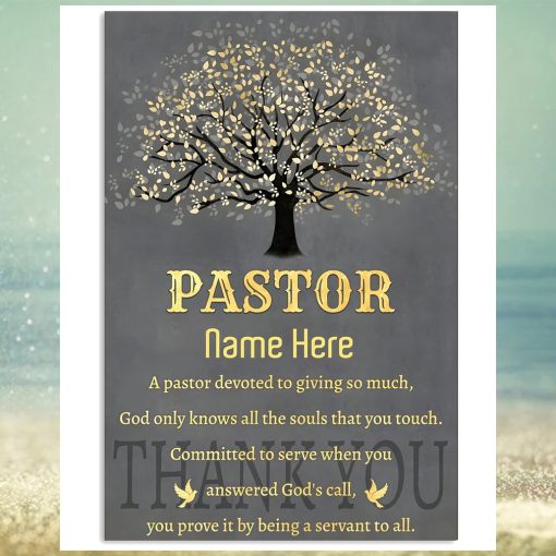 Pastor Vertical Poster