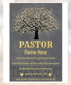 Pastor Vertical Poster