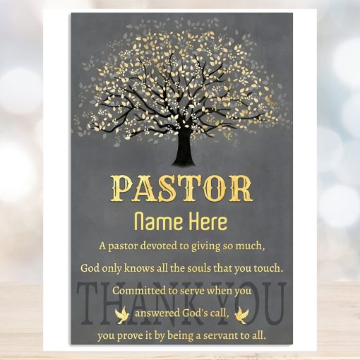 Pastor Vertical Poster
