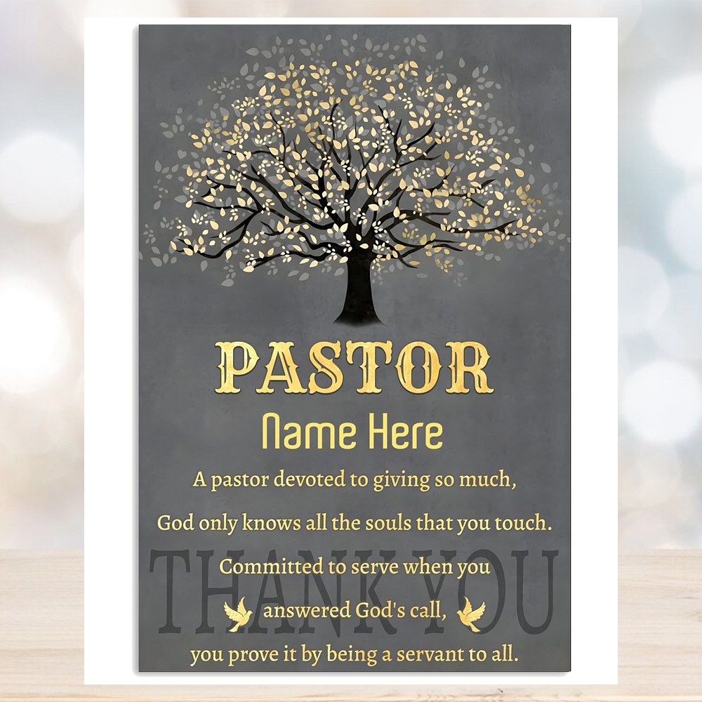 Pastor Vertical Poster - Limotees