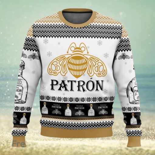 Patron 3D Sweater Christmas Gift Ugly Christmas Sweater