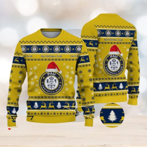 Pau Football Club Ugly Christmas Sweater Ideal Gift For Fans