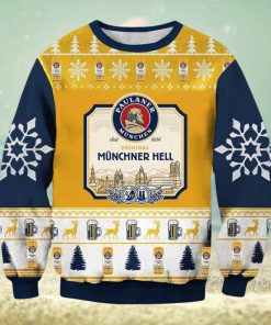 Paulaner M�nchner Hell Ugly Christmas Sweater, Gift for Christmas Holiday