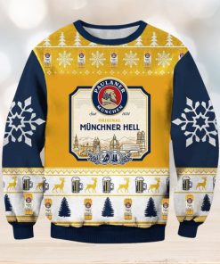 Paulaner M�nchner Hell Ugly Christmas Sweater, Gift for Christmas Holiday