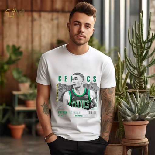 Payton Pritchard number 11 Boston Celtics basketball player paper poster shirt