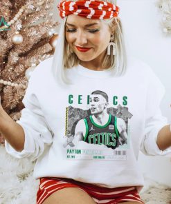 Payton Pritchard number 11 Boston Celtics basketball player paper poster shirt