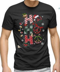 Peace Signs Ho Ho Ho Xmas Shirt