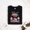 Peanuts Characters Just A Girl Who Loves Christmas And Louisville Cardinals Shirt