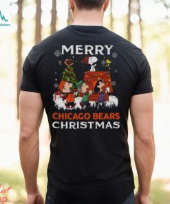 Peanuts Characters Snoopy Merry Chicago Bears Christmas shirt, hoodie, sweater, long sleeve and tank top Peanuts Characters Snoopy Merry Chicago Bears Christmas shirt