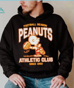 Peanuts Charlie Brown football season athletic club since 1950 shirt