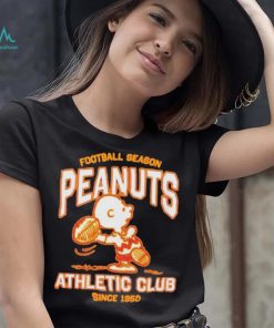 Peanuts Charlie Brown football season athletic club since 1950 shirt