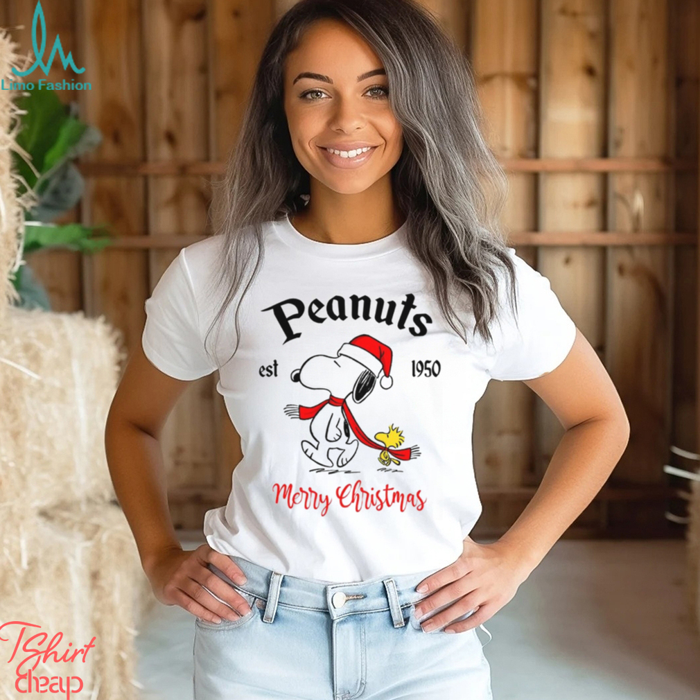 Peanuts EST 1950 Merry Christmas T Shirt Peanuts EST 1950 Merry Christmas T Shirt