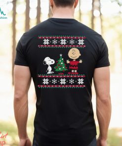 Peanuts Snoopy And Charlie Christmas Long Sleeve T Shirt