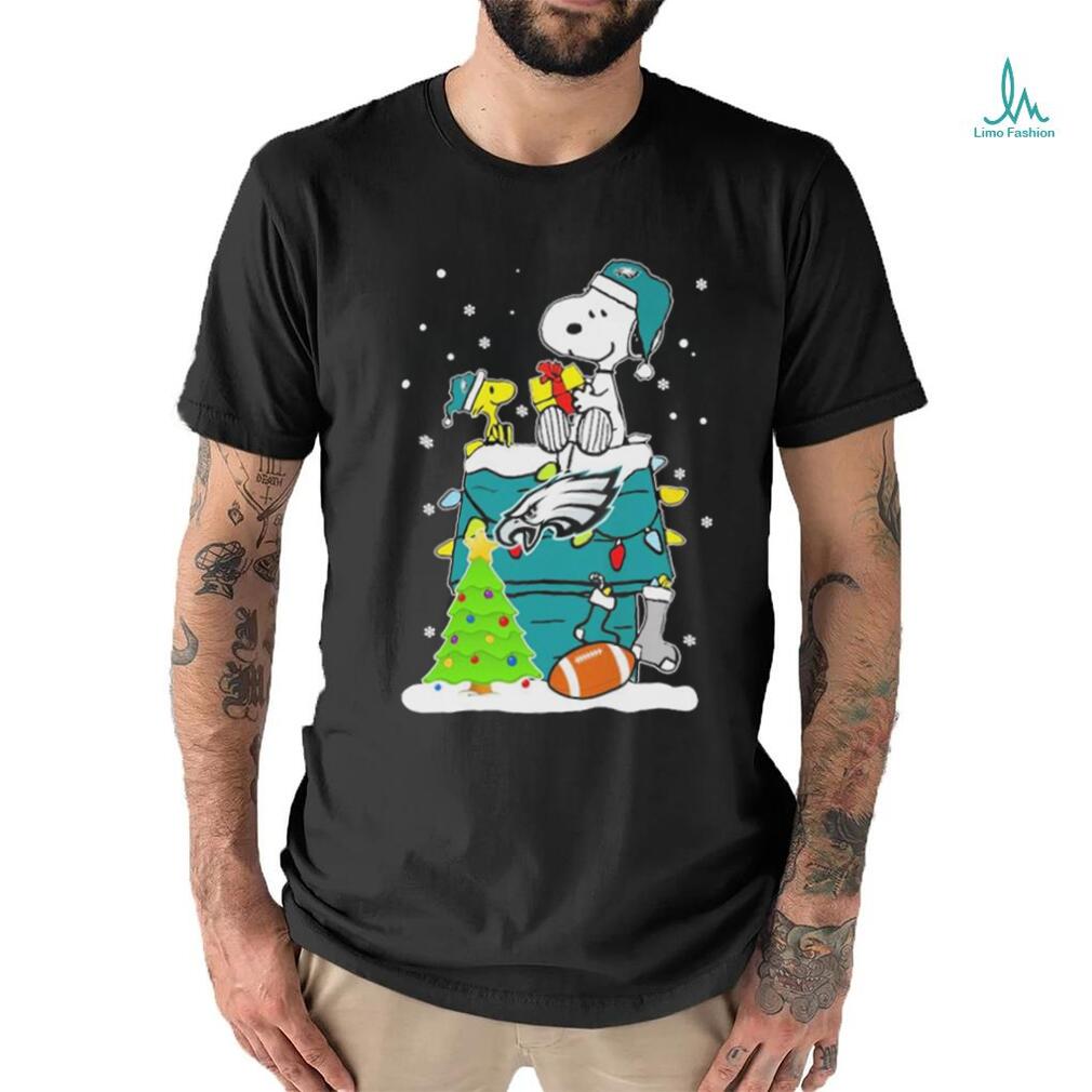 Peanuts Snoopy And Woodstock Philadelphia Eagles Merry Christmas Shirt Peanuts Snoopy And Woodstock Philadelphia Eagles Merry Christmas Shirt