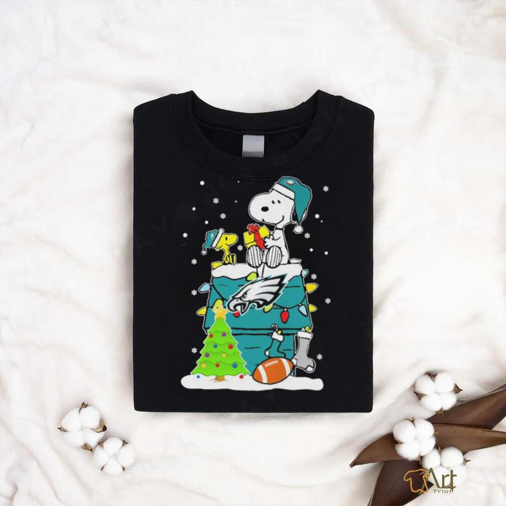 Peanuts Snoopy And Woodstock Philadelphia Eagles Merry Christmas Shirt Peanuts Snoopy And Woodstock Philadelphia Eagles Merry Christmas Shirt