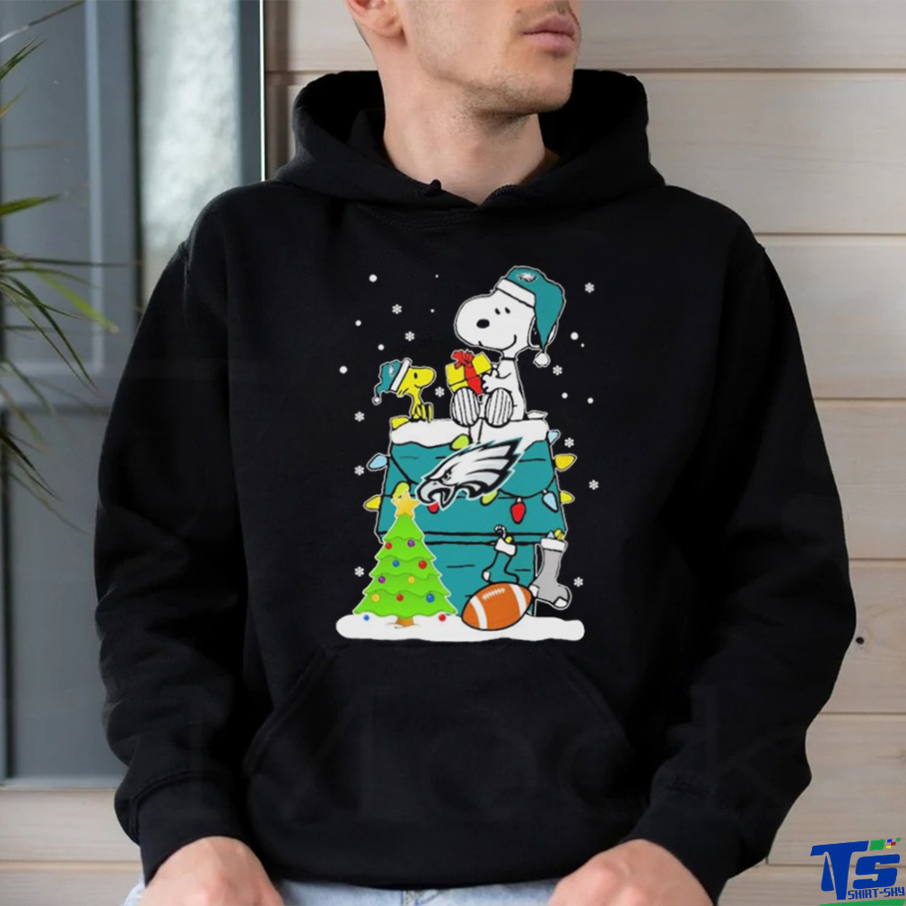 Peanuts Snoopy And Woodstock Philadelphia Eagles Merry Christmas Shirt Peanuts Snoopy And Woodstock Philadelphia Eagles Merry Christmas Shirt