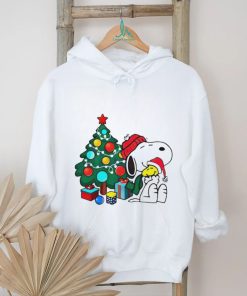 Peanuts Snoopy Christmas tree shirt