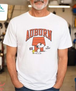 Peanuts X Auburn Joe College Ringer T Shirt