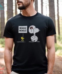 Peanuts X Auburn Weagle Beagle Football T Shirt