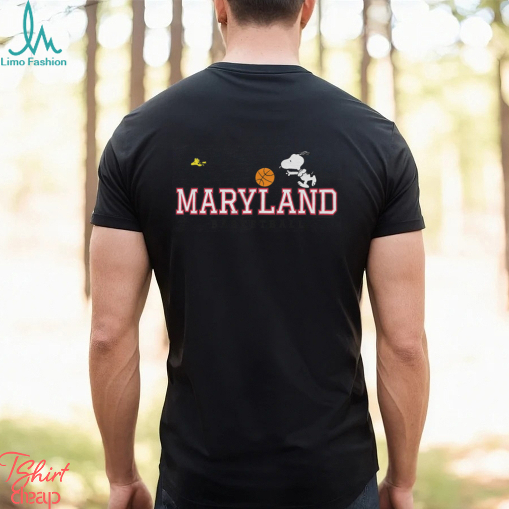 Peanuts X Maryland Basketball T Shirt Peanuts X Maryland Basketball T Shirt