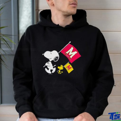 Peanuts x Maryland flags shirt