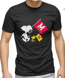 Peanuts x Maryland flags shirt