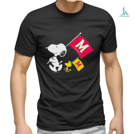 Peanuts x Maryland flags shirt