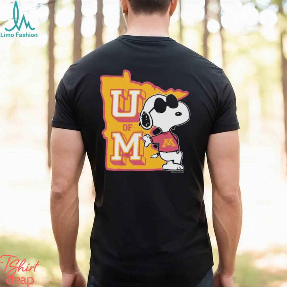 Peanuts x Minnesota Joe cool U of M shirt Peanuts x Minnesota Joe cool U of M shirt