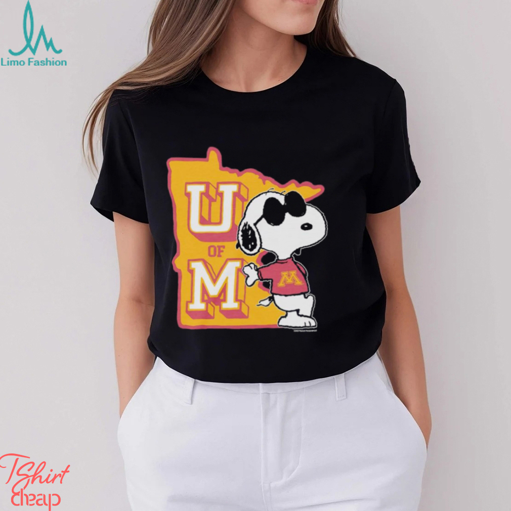 Peanuts x Minnesota Joe cool U of M shirt Peanuts x Minnesota Joe cool U of M shirt