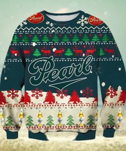 Pearl Larger Beer Ugly Christmas Sweater, Gift for Christmas Holiday