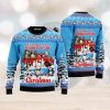 All I Want For Christmas Is A Llama Pattern Christmas Unisex Ugly Sweater