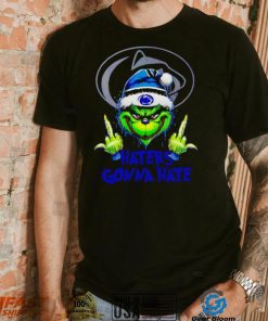 Penn State Nittany Lions Grinch middle finger haters gonna hate shirt
