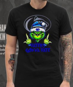 Penn State Nittany Lions Grinch middle finger haters gonna hate shirt