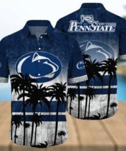 Penn State Nittany Lions Logo Coconut Tropical Hawaiian Shirt Beach Gift For Fans