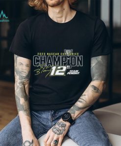 Penske Charcoal Ryan Blaney 2023 NASCAR Cup Series Champion Xtreme Shirt