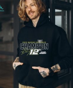 Penske Charcoal Ryan Blaney 2023 NASCAR Cup Series Champion Xtreme Shirt