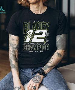 Penske Charcoal Ryan Blaney 2023 NASCAR Cup Series Champion Xtreme T Shirt