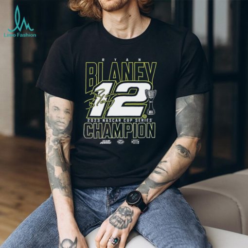 Penske Charcoal Ryan Blaney 2023 NASCAR Cup Series Champion Xtreme T Shirt