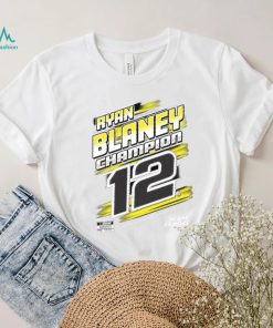 Penske Heather Charcoal Ryan Blaney 2023 NASCAR Cup Series Champion Trophy T Shirt