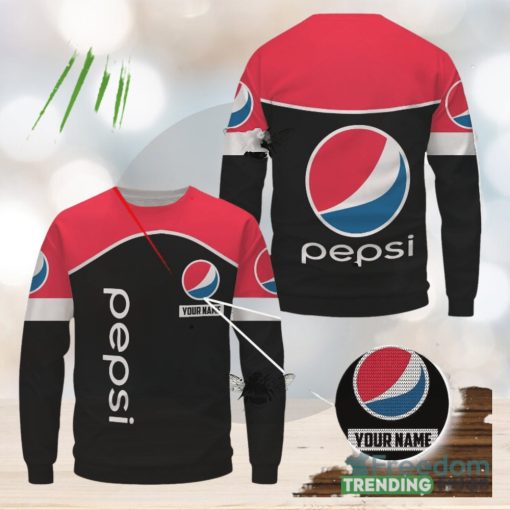 Pepsi UGLY Sweater 3D Ugly Christmas Sweater Best Gift Custom Name