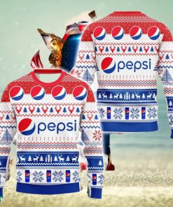 Pepsi Ugly Christmas Sweater 3D All Over Printed Sweaters Christmas Gift