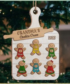 Perfect Batch Family Personalized Custom Ornament Wood Custom Shaped Christmas Gift For Family Members