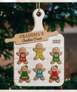 Perfect Batch   Family Personalized Custom Ornament   Wood Custom Shaped   Christmas Gift For Family Members