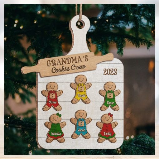 Perfect Batch   Family Personalized Custom Ornament   Wood Custom Shaped   Christmas Gift For Family Members