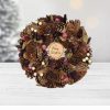 Personalised Baubles and Stars Christmas Wreath 35cm